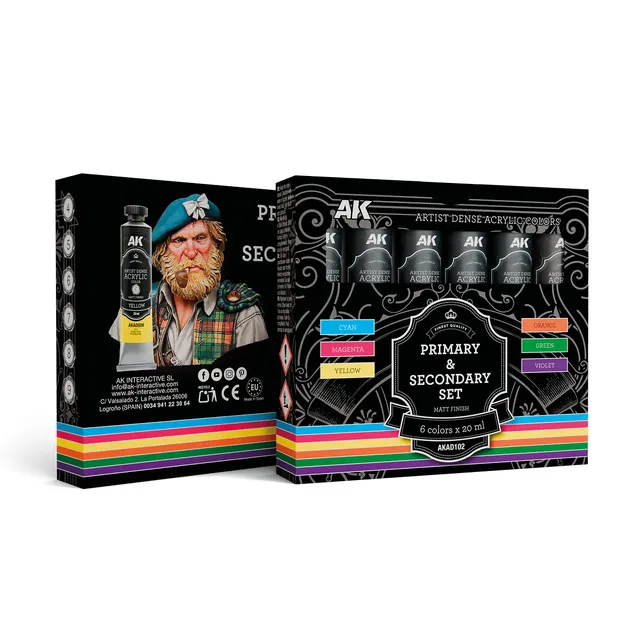 ak-interactive-set-primari-e-secondari-colore-acrilico-denso-artistico image 1