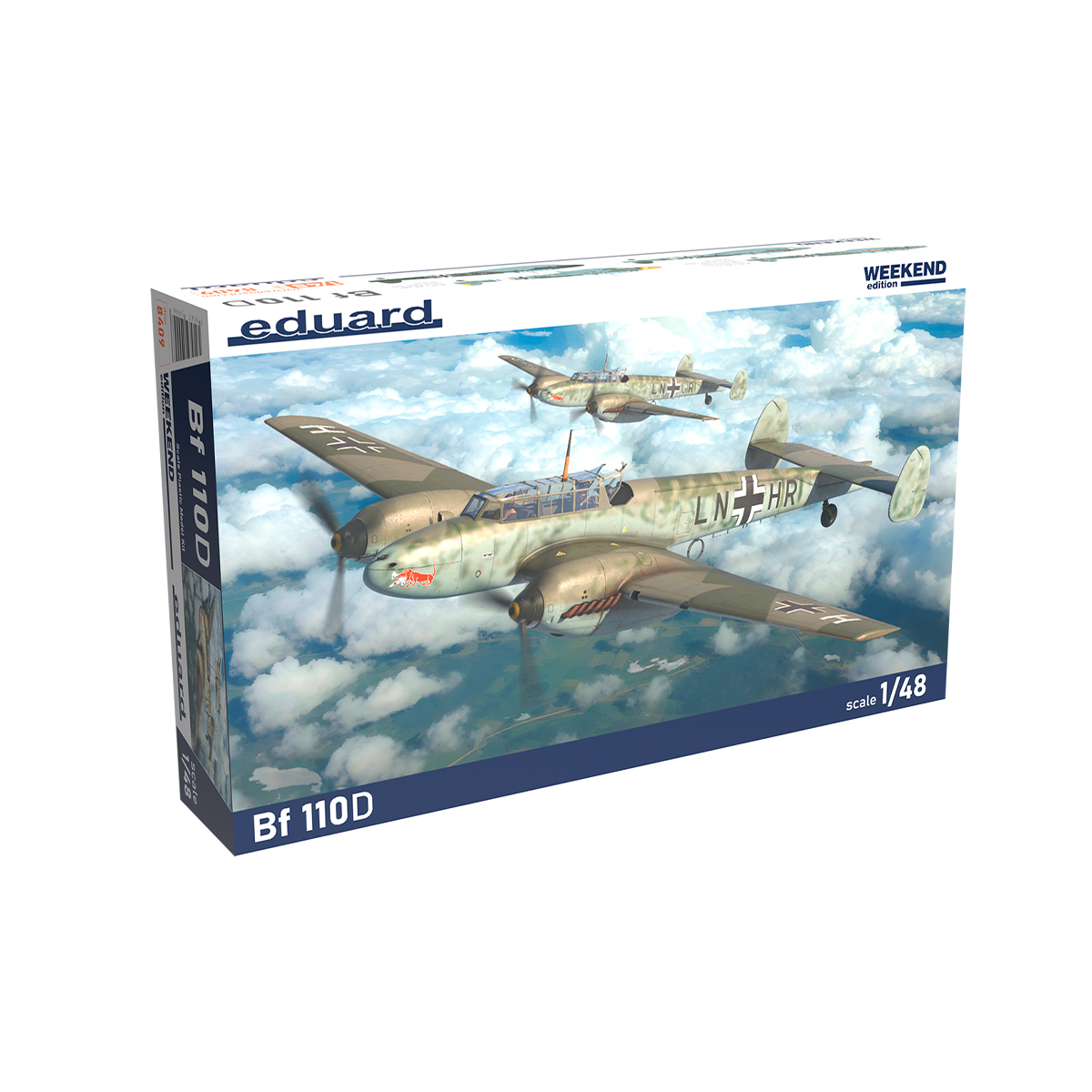 ak-interactive-bf-110d-1-48-kit-modellismo-aereo-tedesco-scala-1-48 image 3