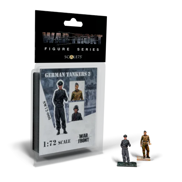 scale75-warfront-german-tankers-2-miniatura-resina-1-72-da-montare-e-dipingere image 1