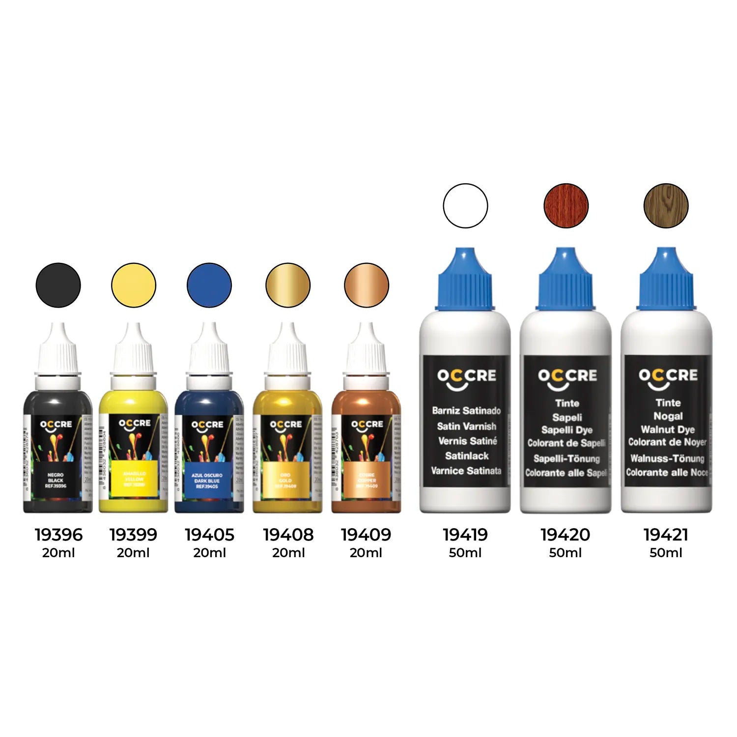 occre-pack-colori-acrilici-hms-bounty-set-8-vasetti image 1