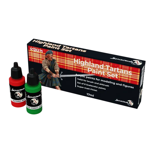 scale75-highland-tartans-set-di-colori-per-modellismo-da-dipingere image 1