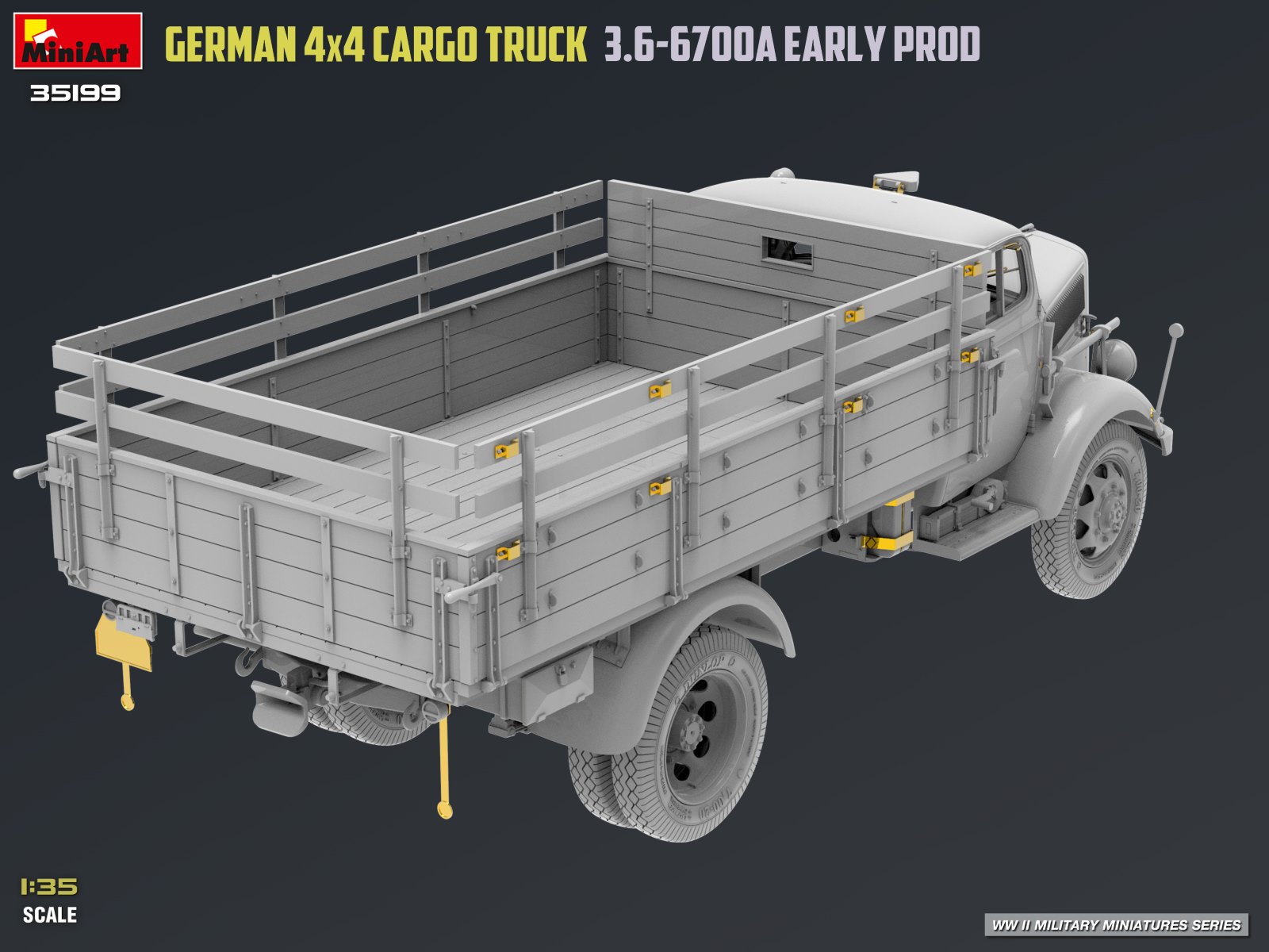 ak-interactive-1-35-german-3t-4x4-cargo-truck-3-6-6700a-early-prod-kit-camion-mi image 5