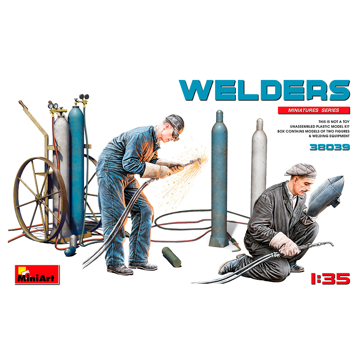 ak-interactive-1-35-welders-figure-di-saldatori-per-diorami image 1