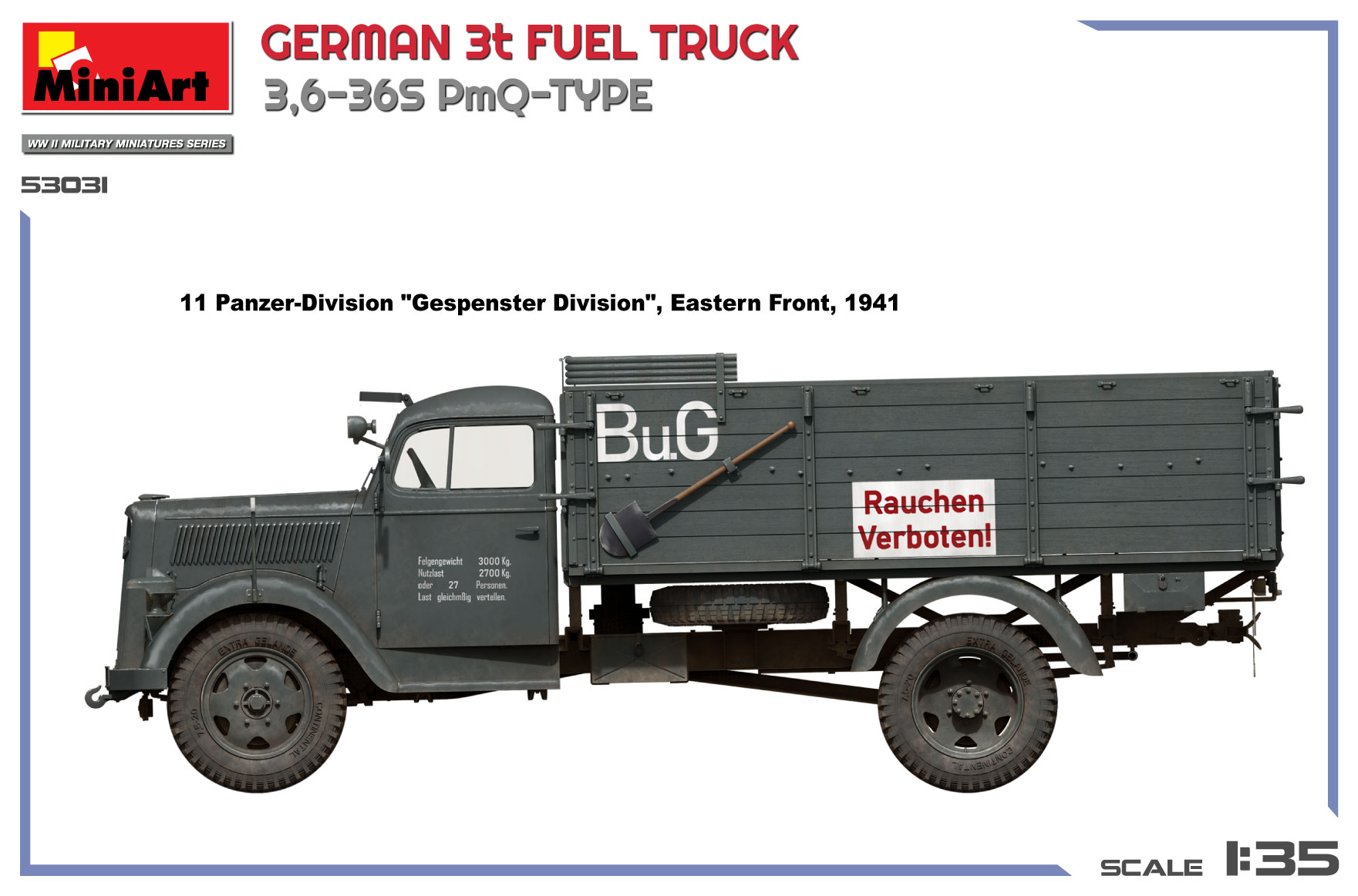 ak-interactive-1-35-german-3t-fuel-truck-3-6-36s-pmq-type-kit-modello image 5