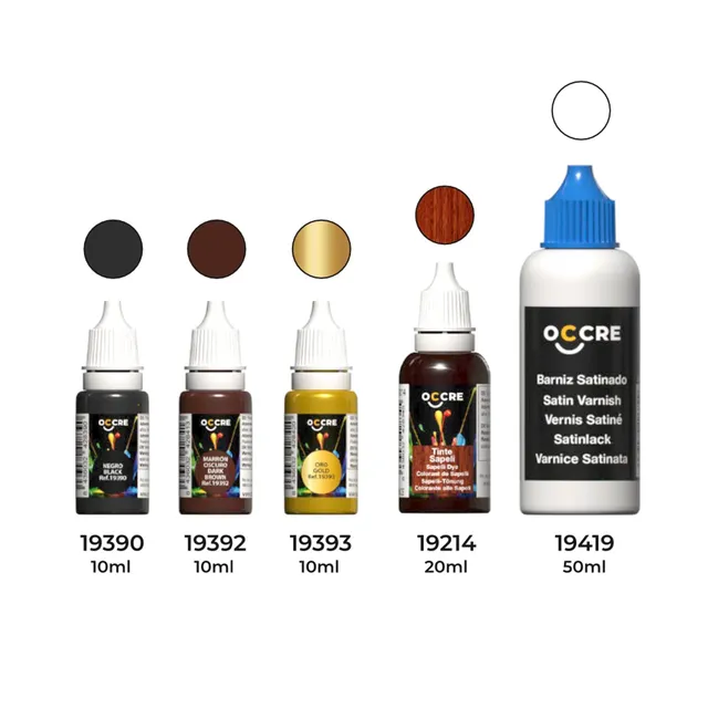 occre-pack-colori-acrilici-albatros-set-5-vasetti image 1