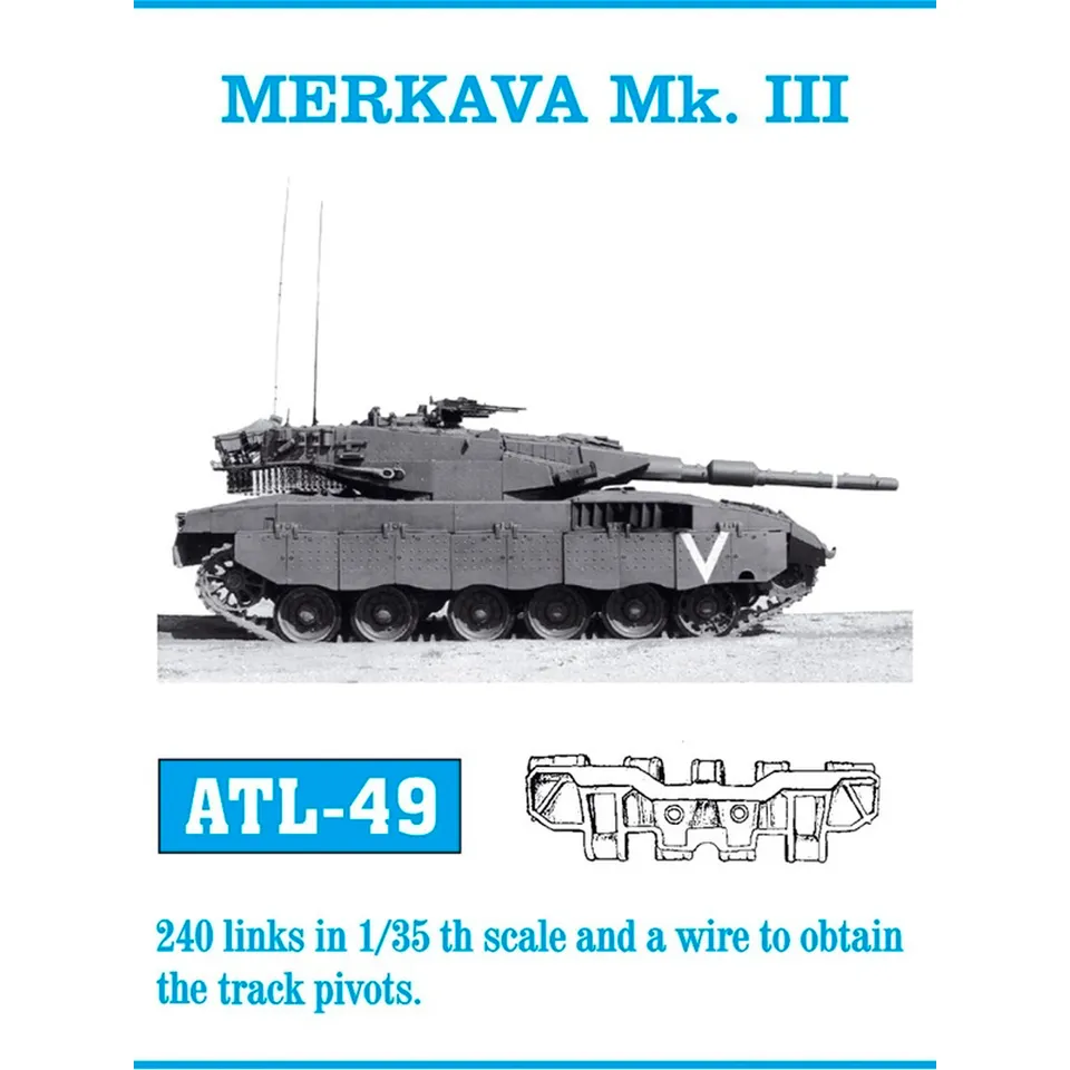 ak-interactive-1-35-metal-tracks-merkava-mk-iii-cingoli-metallici-per-modellismo image 1