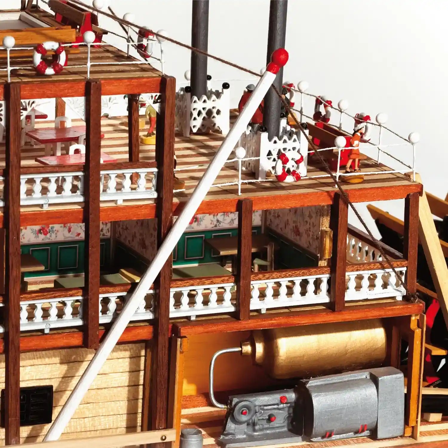 occre-mississippi-kit-di-modellismo-navale-battello-a-ruota image 8