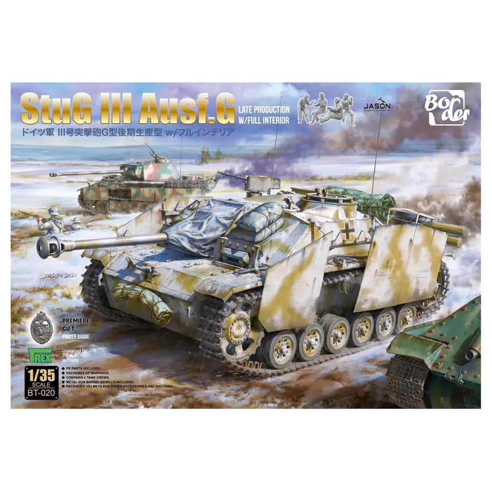 ak-interactive-1-35-stug-iii-ausf-g-late-production-w-full-interior-kit-modellis image 1