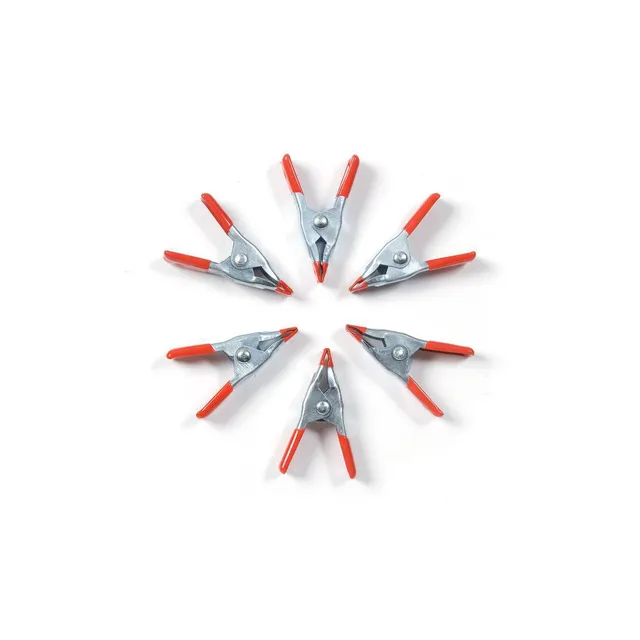 occre-mini-pinze-metalliche-di-serraggio-50-mm-confezione-da-6-pezzi image 1