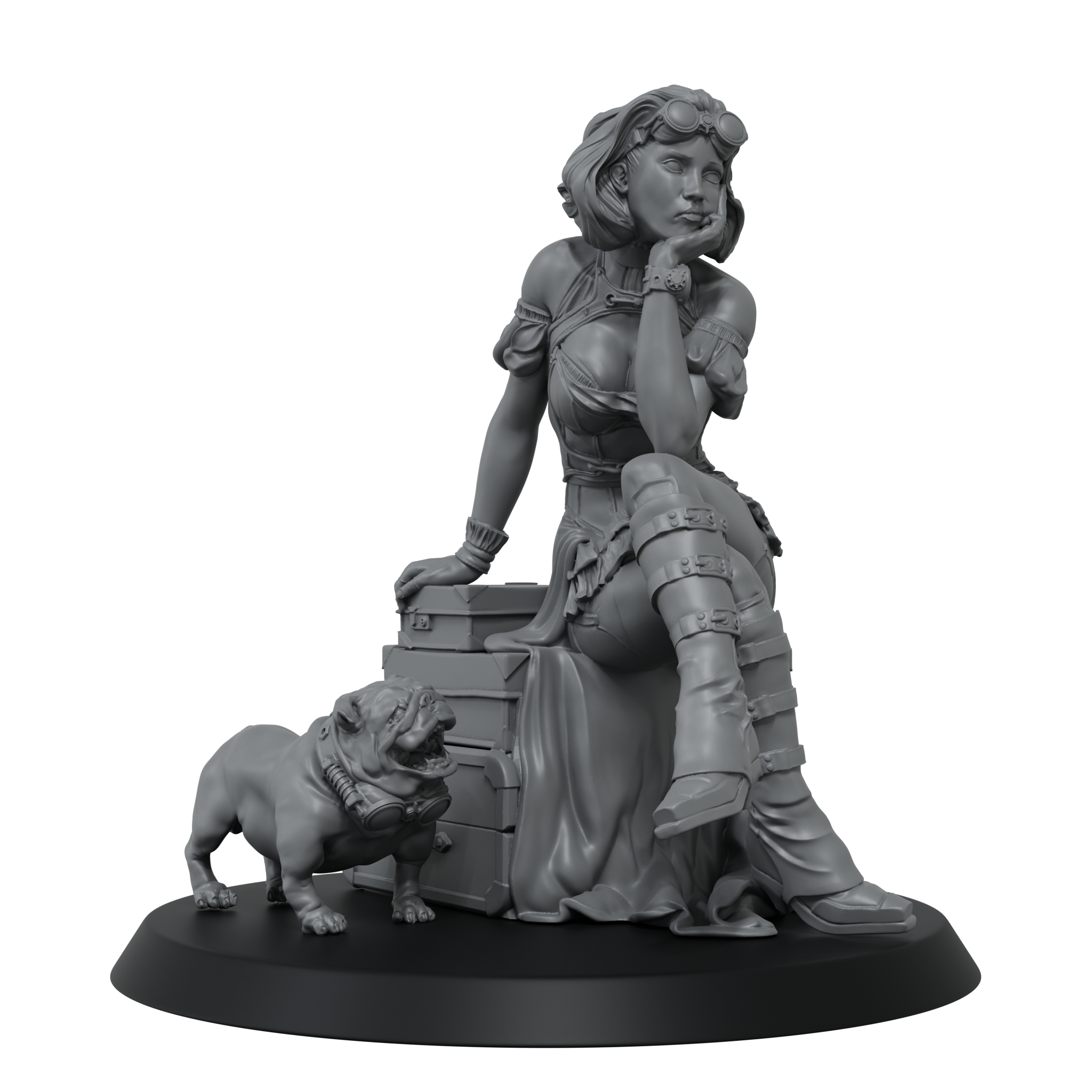 scale75-daisy-reed-35mm-miniatura-in-metallo-bianco-da-montare-e-dipingere image 3