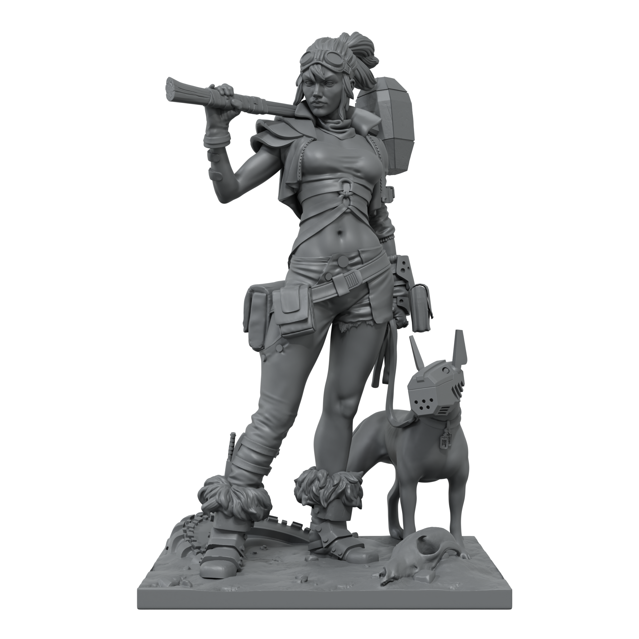 scale75-wrecking-maxine-scrappers-new-age-miniatura-75mm-in-resina image 2