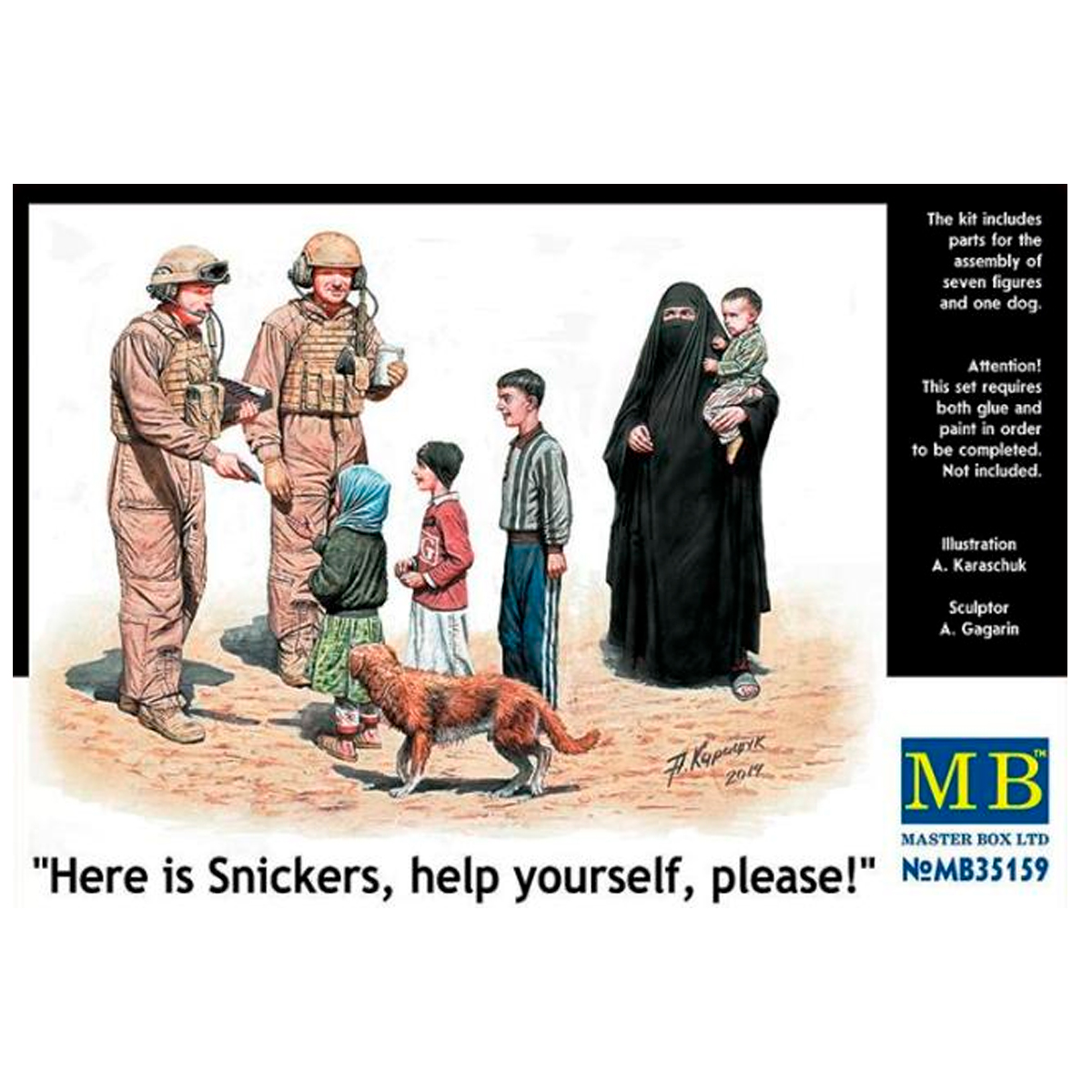 ak-interactive-1-35-here-is-snickers-help-yourself-please-figura-scena-modellism image 1