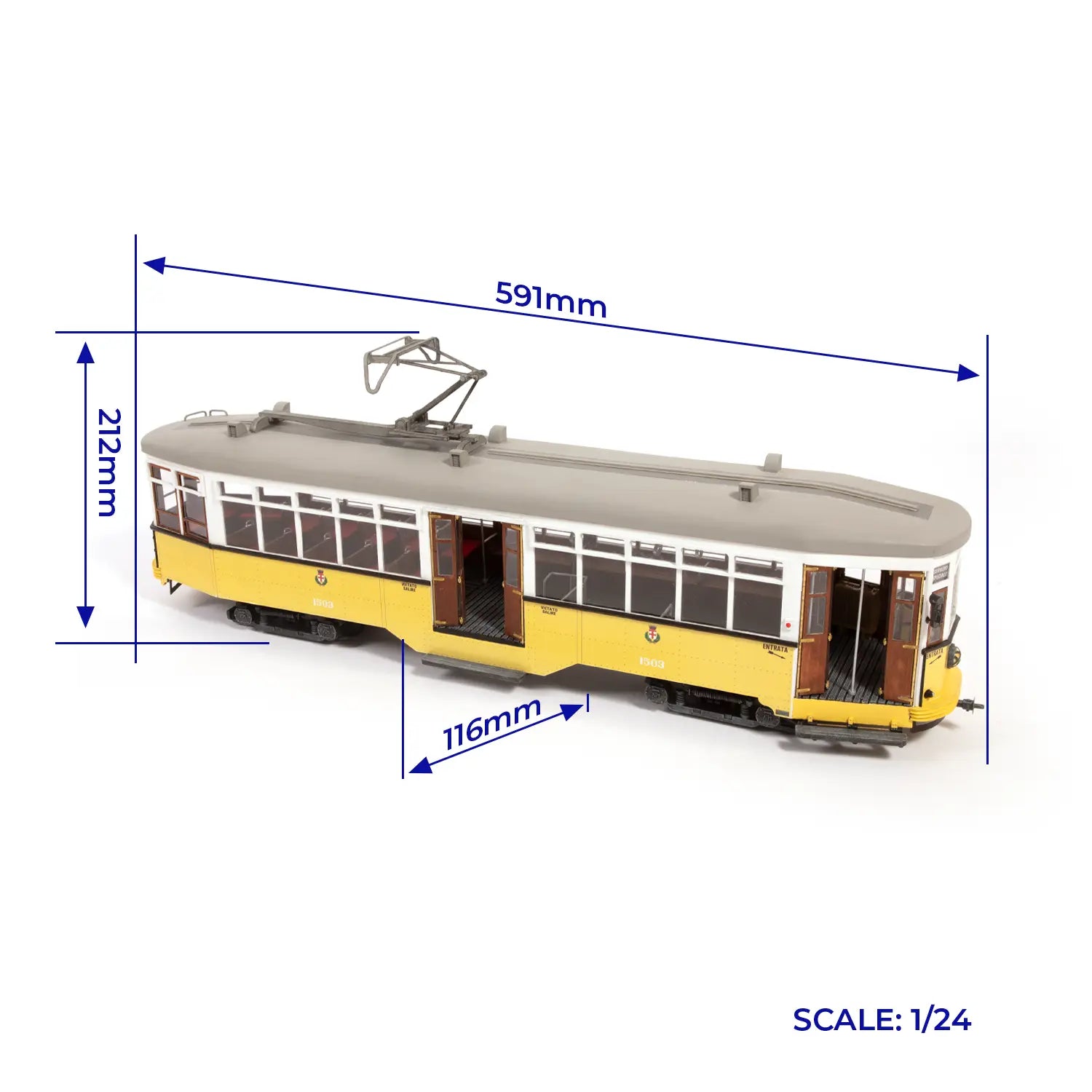 occre-tram-di-milano-1503-modellino-in-kit-scala-1-24 image 4