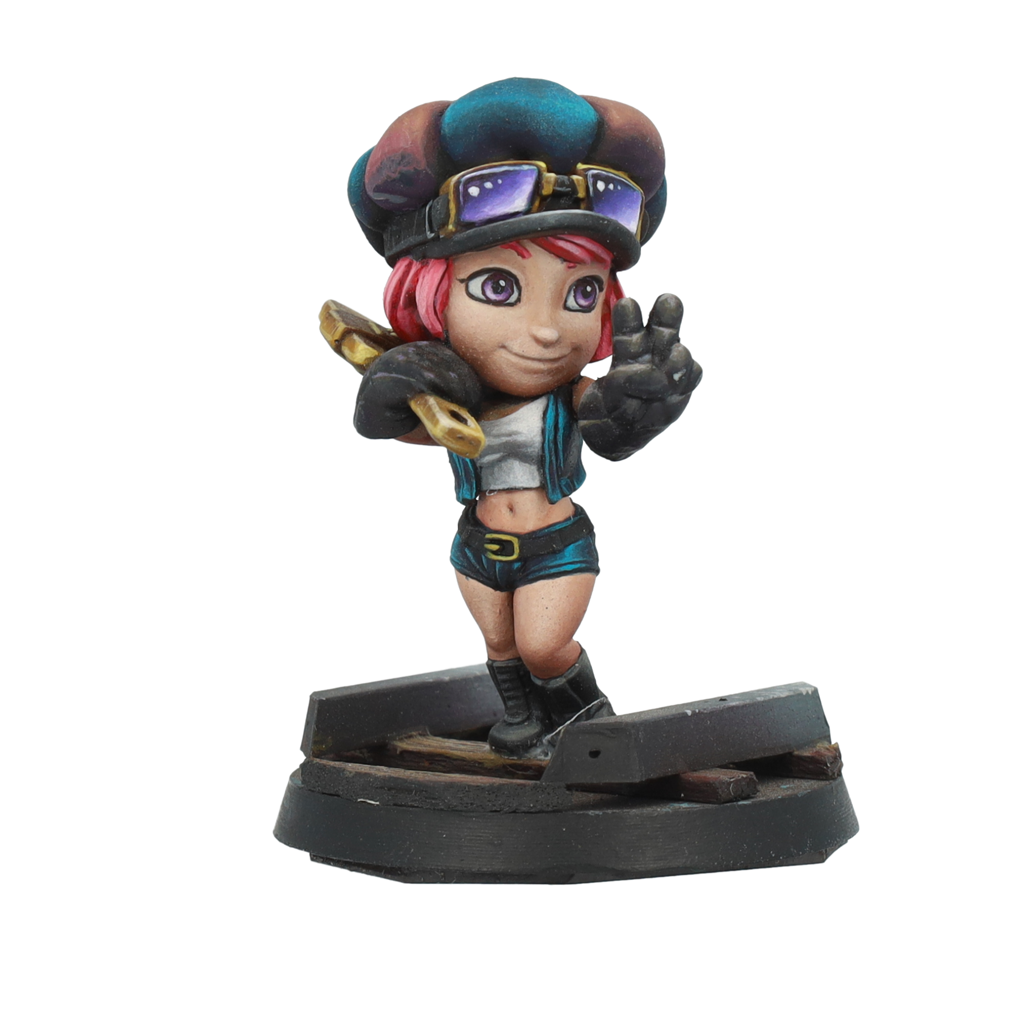 scale75-patty-wrench-the-smog-riders-chibi-miniatura-35mm-in-resina image 4