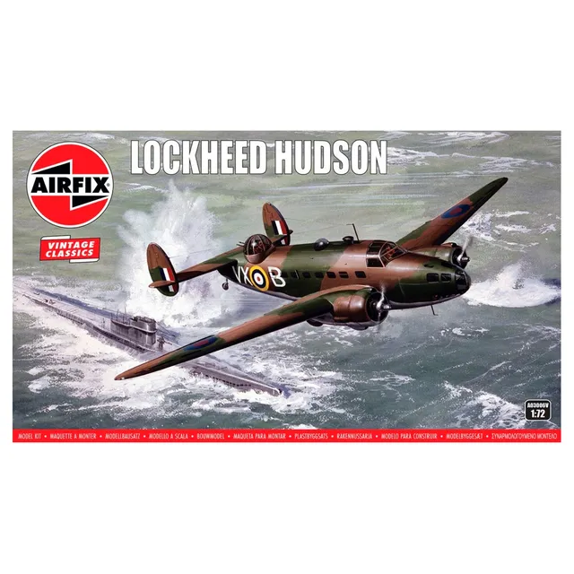 ak-interactive-1-72-lockheed-hudson-vintage-classics image 1