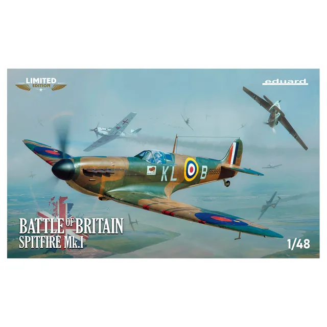 ak-interactive-1-48-battle-of-britain-spitfire-mk-i image 1