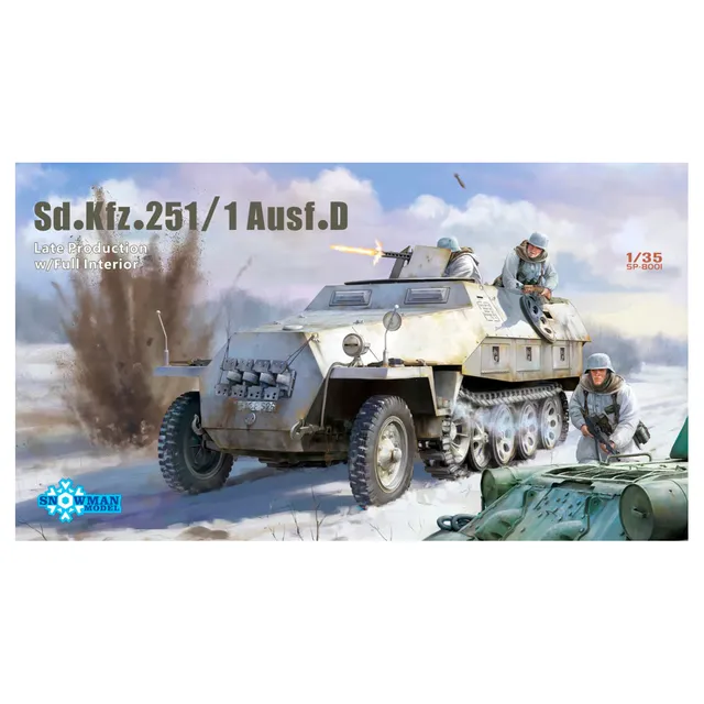 ak-interactive-1-35-sd-kfz-251-1-ausf-d-late-prod-con-interno-completo image 1