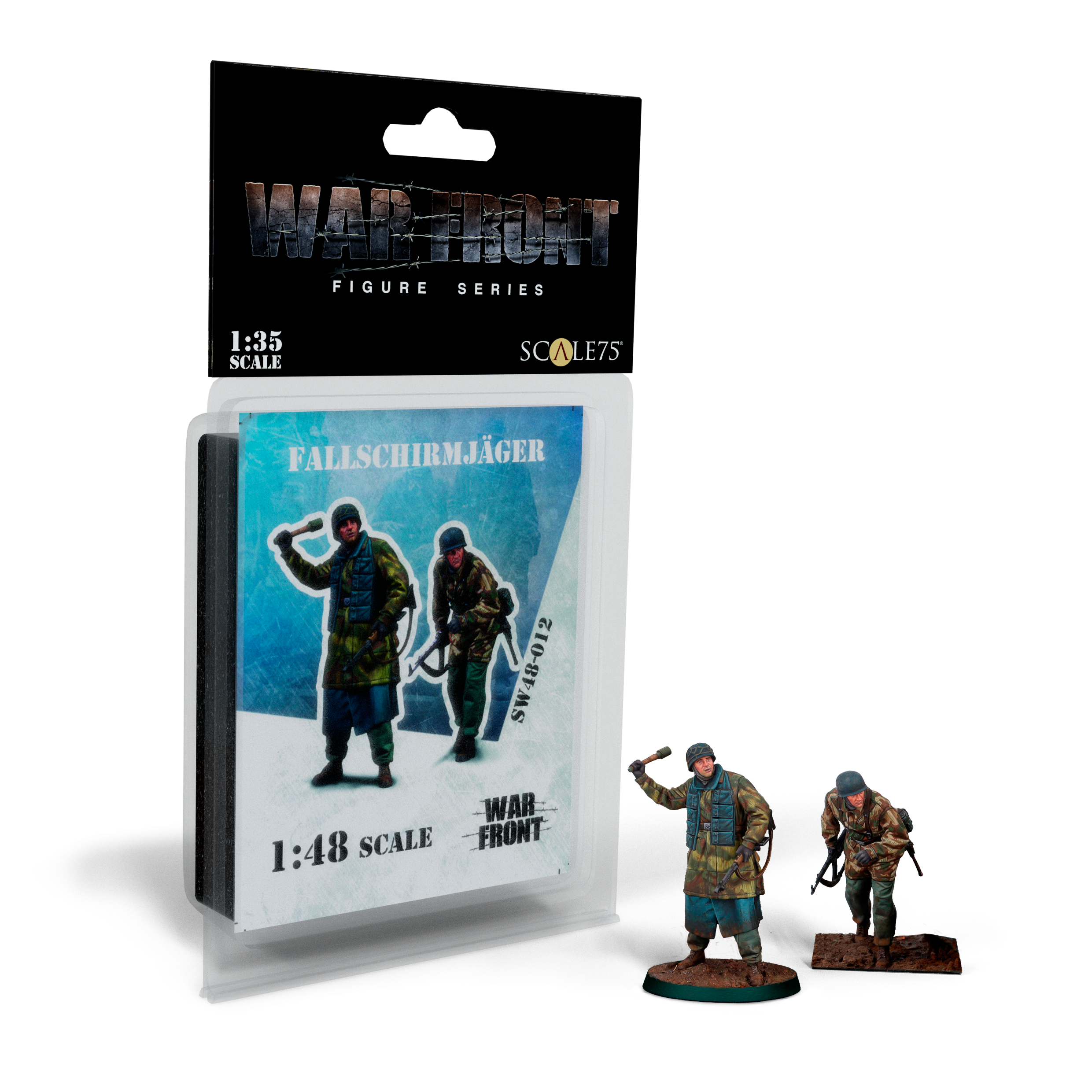 scale75-fallschirmj-ger-1-48-figura-militare-tedesca-in-resina-da-montare-e-dipi image 1