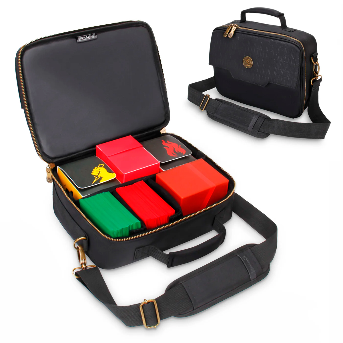ak-interactive-enhance-trading-card-carrying-case-valigetta-per-carte-magic-e-po image 1