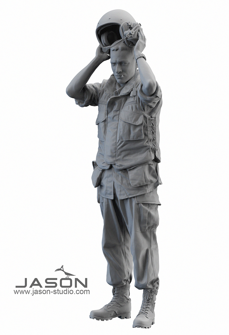 ak-interactive-1-16-m113-armored-personnel-carrier-commander-figura-comandante-p image 3