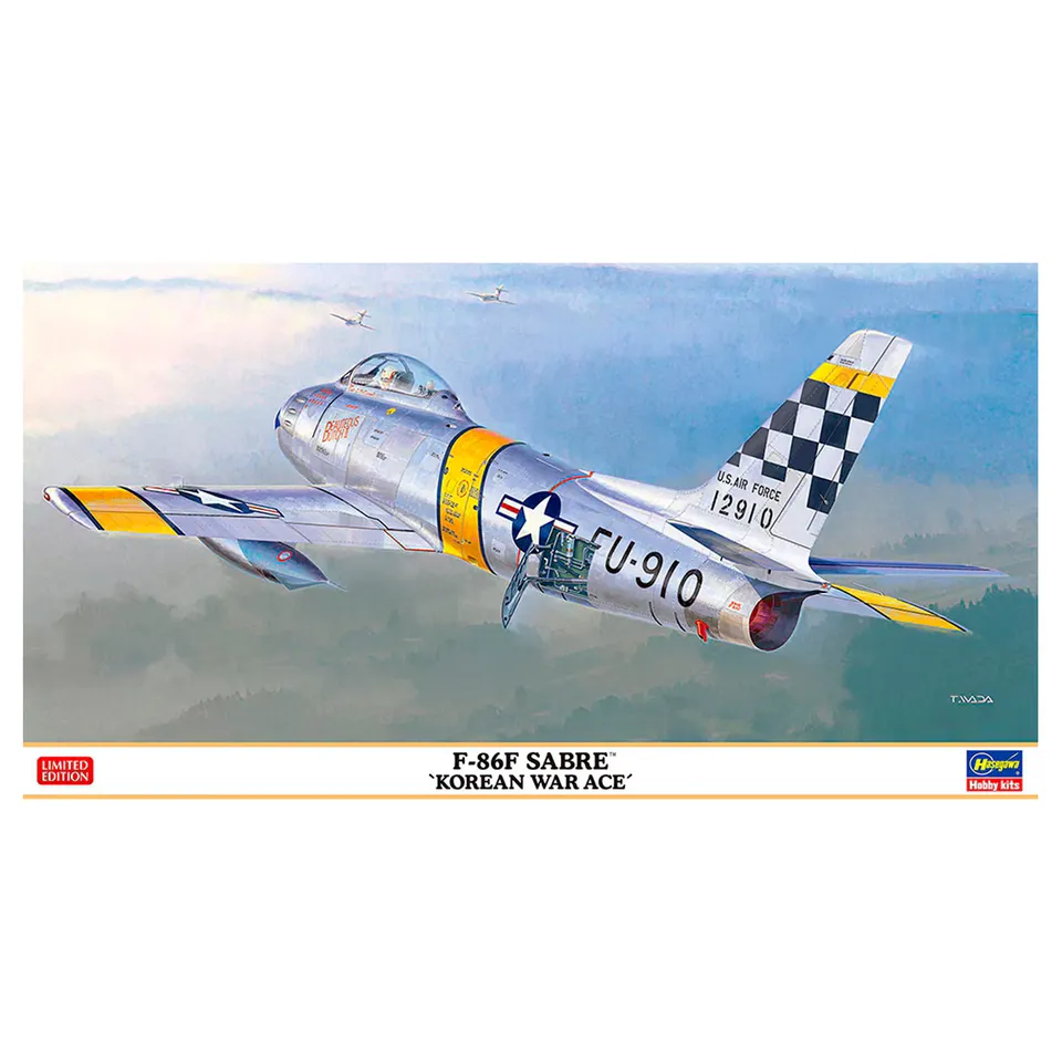 ak-interactive-1-48-f-86f-sabre-korean-war-ace-aereo-caccia-modellismo image 1