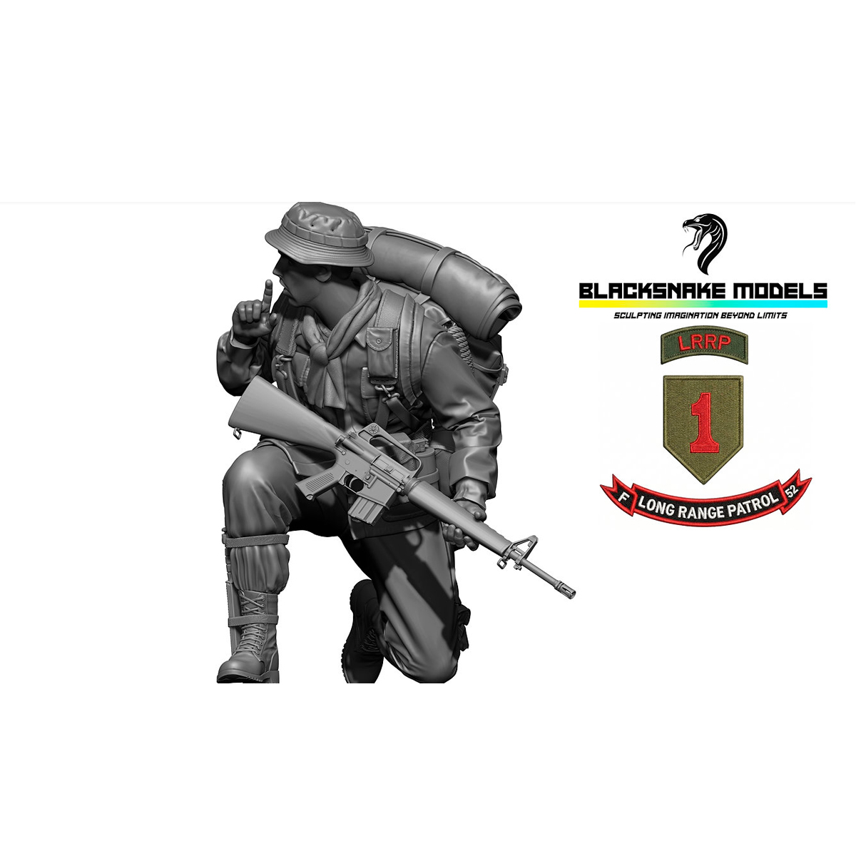 ak-interactive-1-35-1st-infantry-division-big-red-one-lrrp-whisper-us-soldier-fi image 2