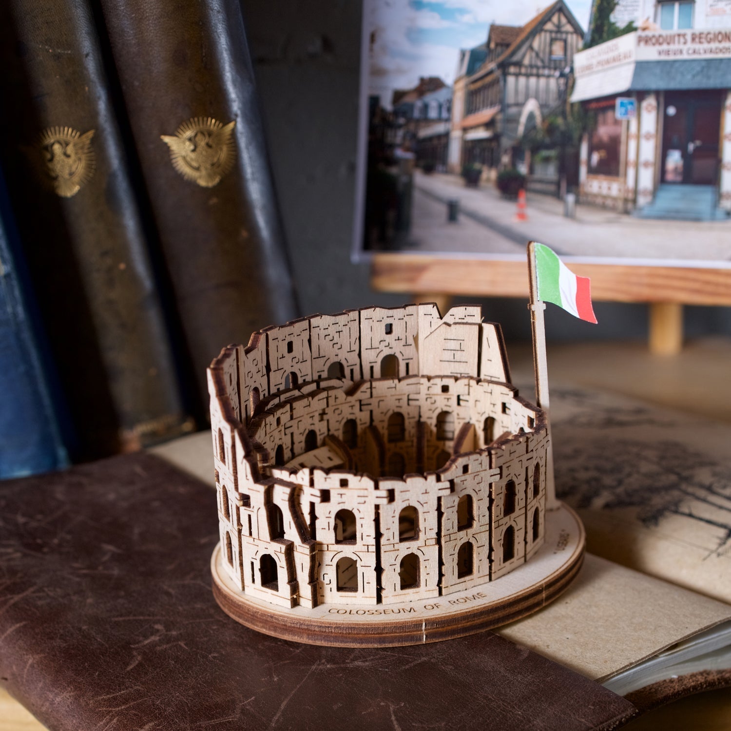 ugears-colosseo-di-roma-modello-3d-in-legno-da-costruire image 8