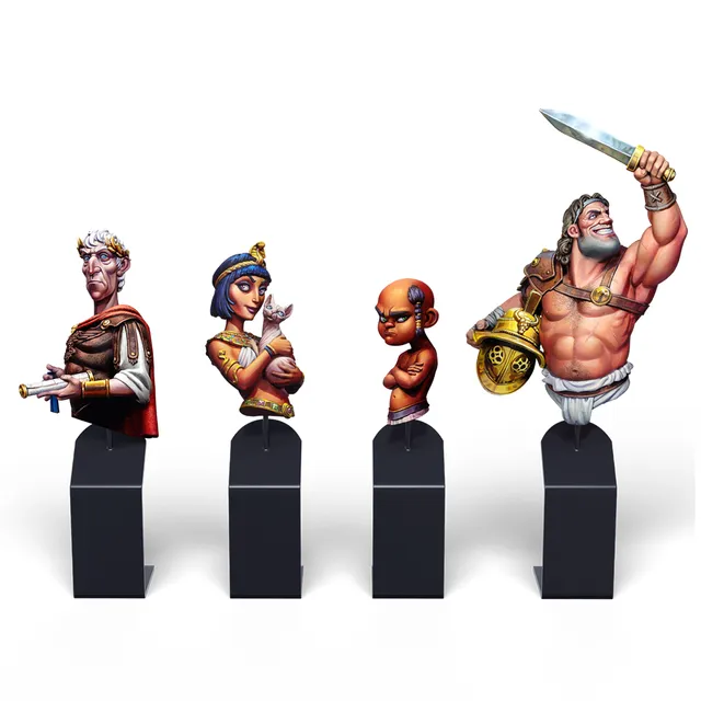 scale75-ancient-pack-set-4-busti-in-resina-1-12-shx-001-shx-004 image 1