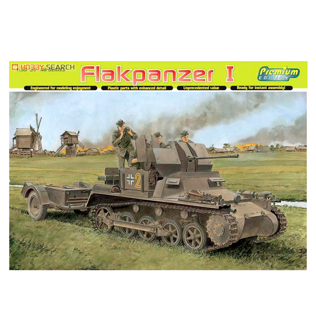 ak-interactive-flakpanzer-i-in-scala-1-35-kit-modellismo-mezzo-antiaereo-tedesco image 1