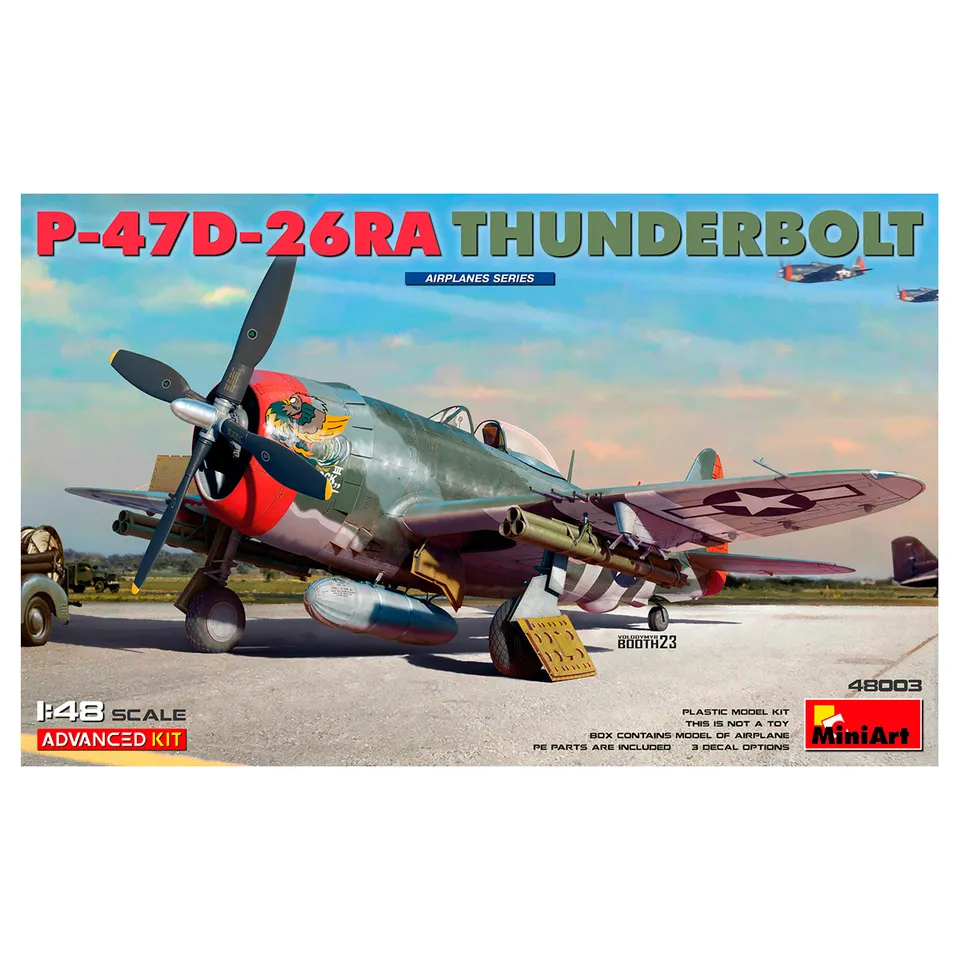ak-interactive-1-48-p-47d-26ra-thunderbolt-advanced-kit-kit-di-modellismo-da-cos image 1