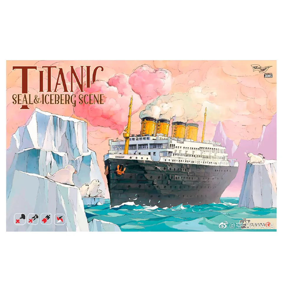 ak-interactive-titanic-seal-iceberg-diorama-1-egg image 1