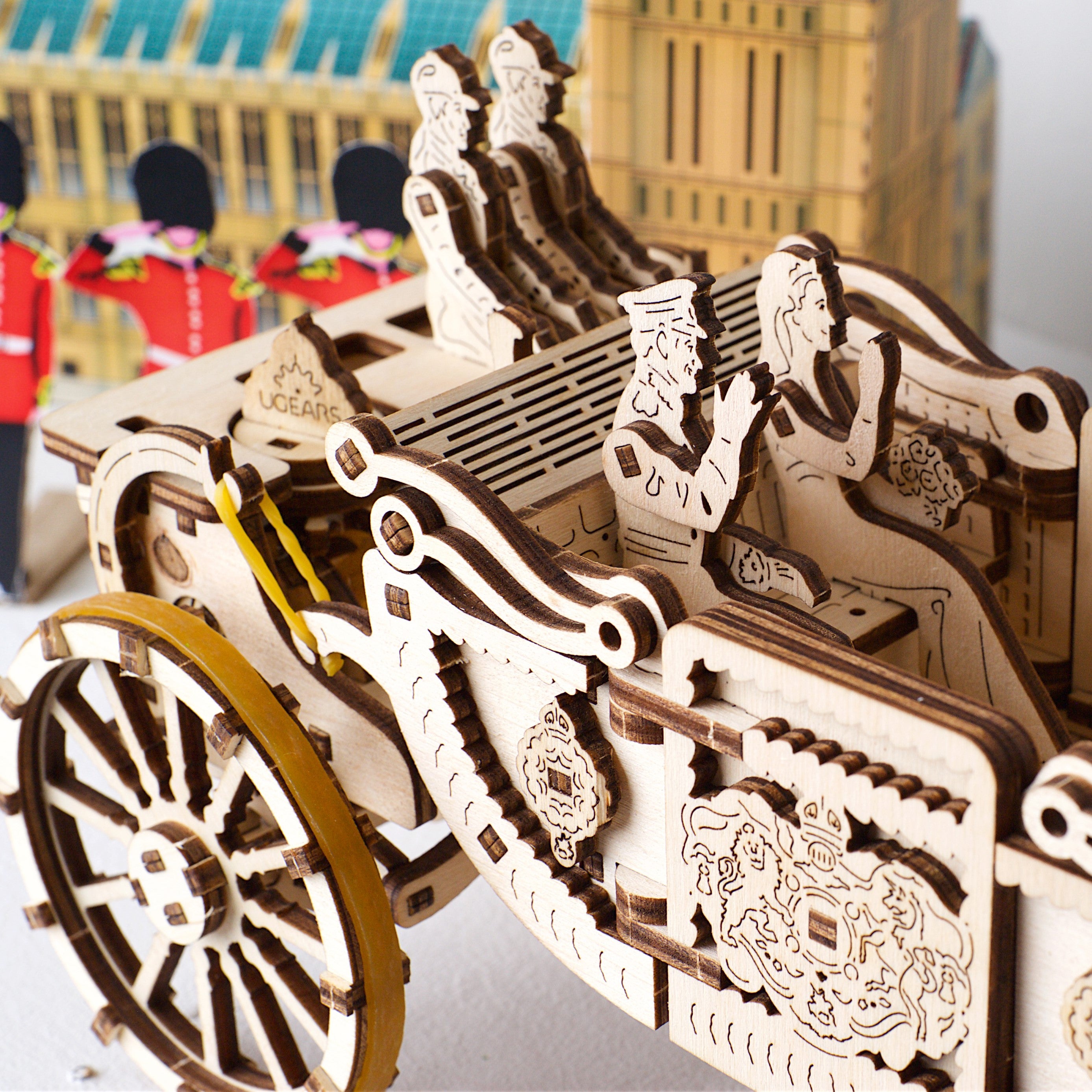 ugears-royal-carriage-carrozza-reale-modello-in-legno image 5