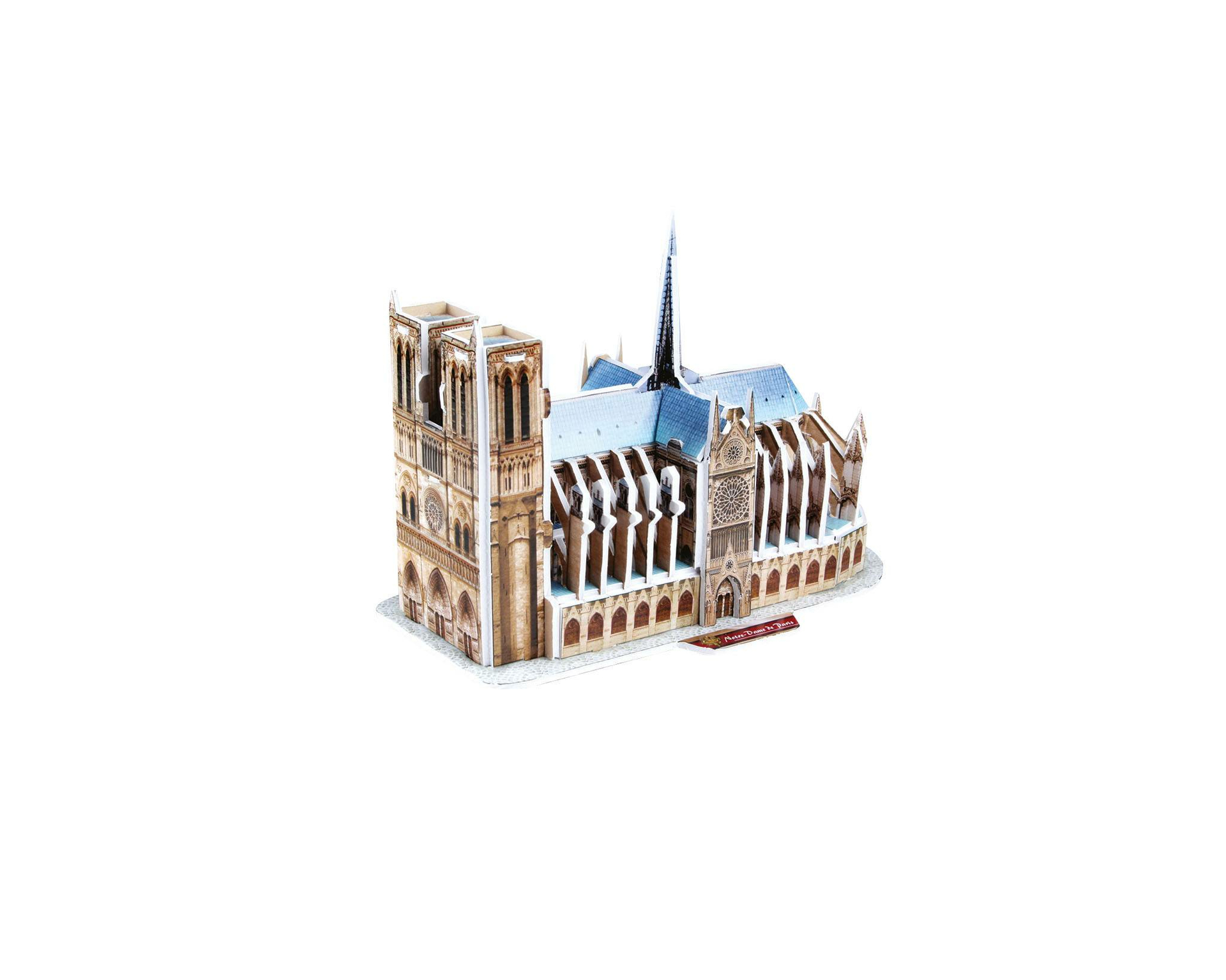 ak-interactive-mini-puzzle-3d-notre-dame-de-paris-modellino-da-costruire image 3