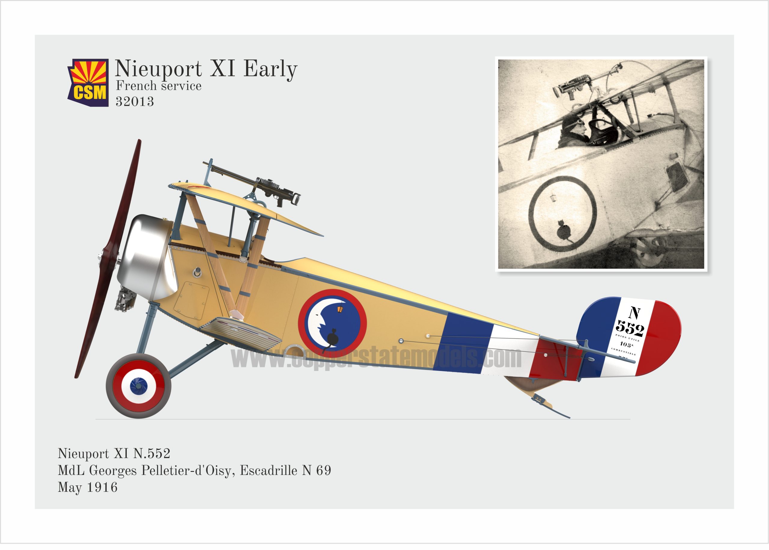 ak-interactive-nieuport-xi-early-1-32-kit-di-modellismo-aereo image 6