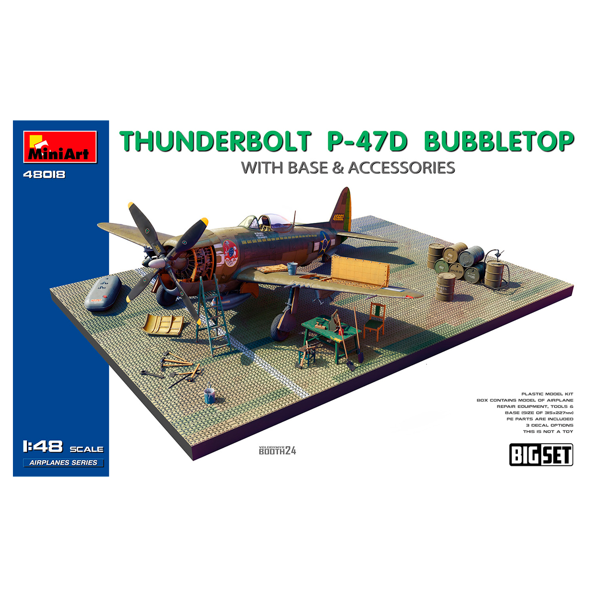 ak-interactive-1-48-thunderbolt-p-47d-bubbletop-con-base-e-accessori-big-set image 1