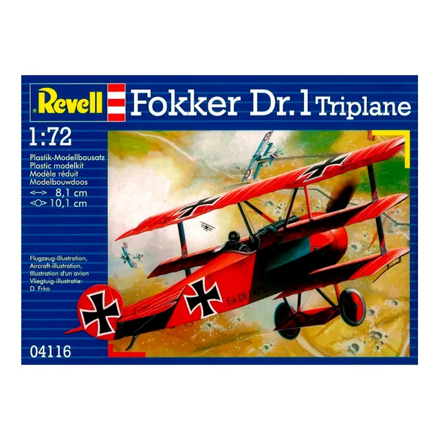 ak-interactive-1-72-fokker-dr-1-triplane-kit-modello-aereo-da-costruire image 1