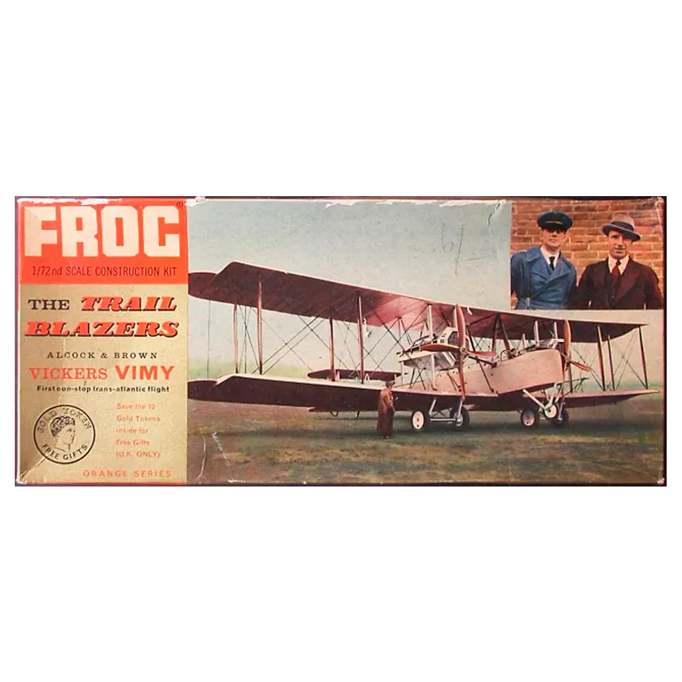 ak-interactive-1-72-the-trail-blazers-vickers-vimy-primo-volo-transatlantico-sen image 1