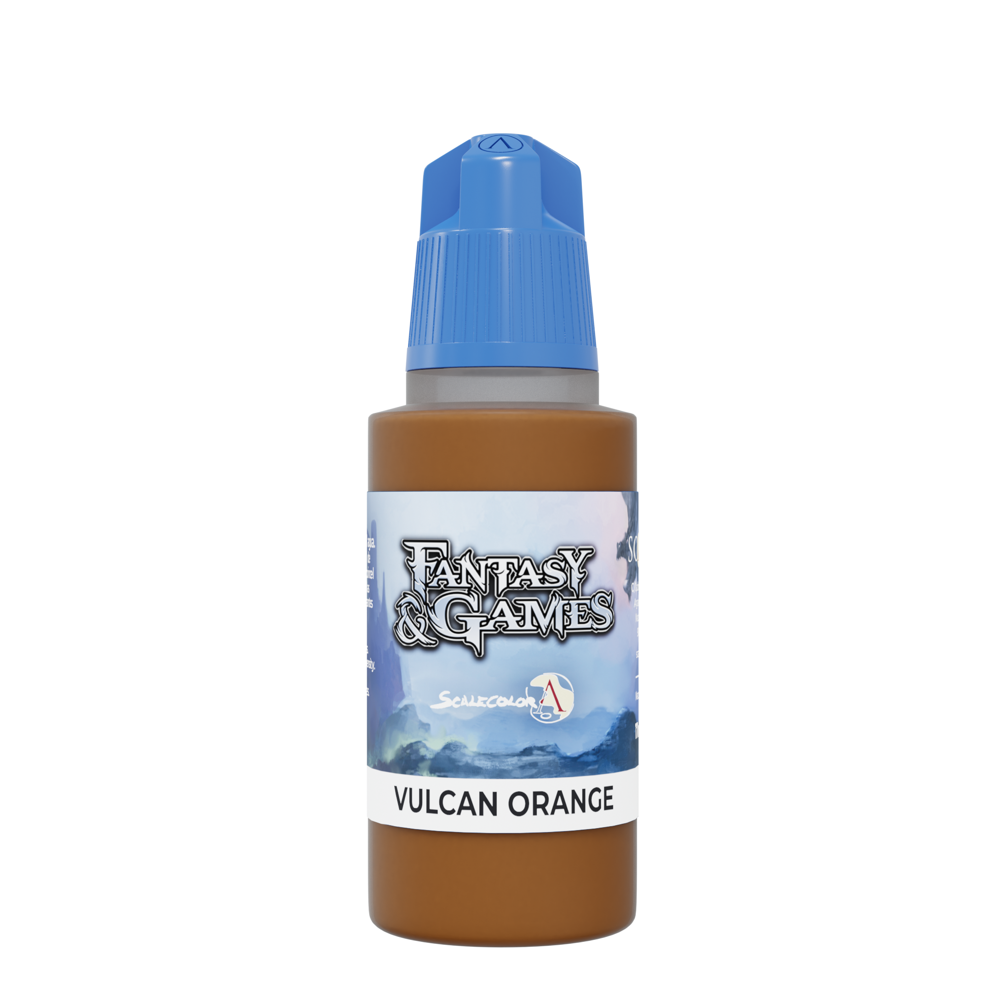 scale75-vulcan-orange-17ml-pittura-acrilica-satinata-scalecolor image 1