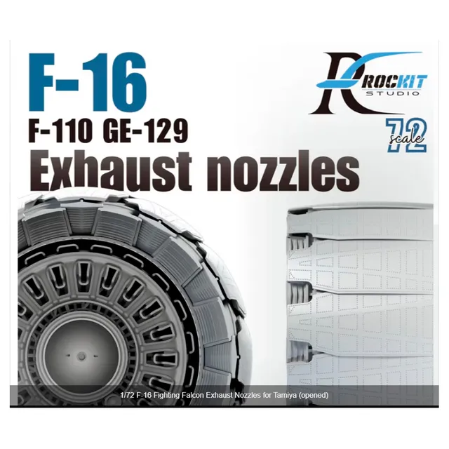 ak-interactive-1-72-f-16-c-cj-f-110-ge-129-exhaust-nozzles-opened-per-tamiya image 1