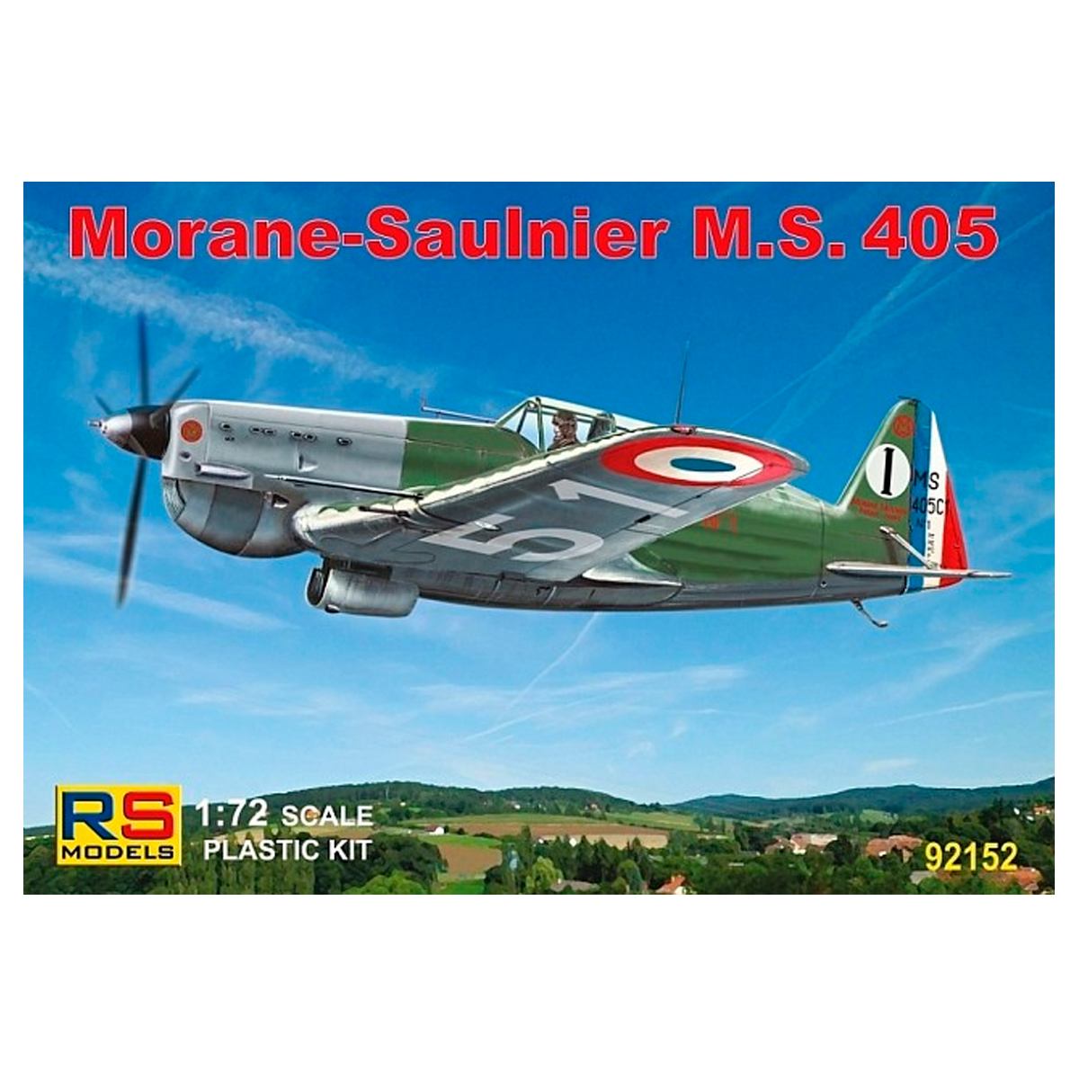 ak-interactive-1-72-morane-saulnier-m-s-405 image 1