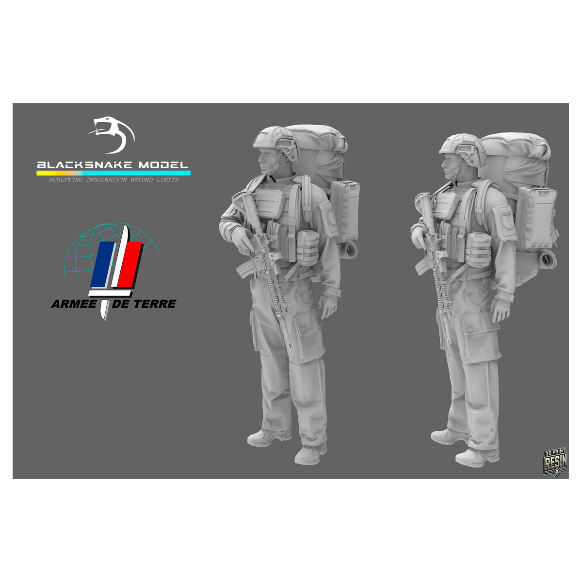 ak-interactive-soldato-francese-1-35-figura-militare-da-montare-e-dipingere image 1