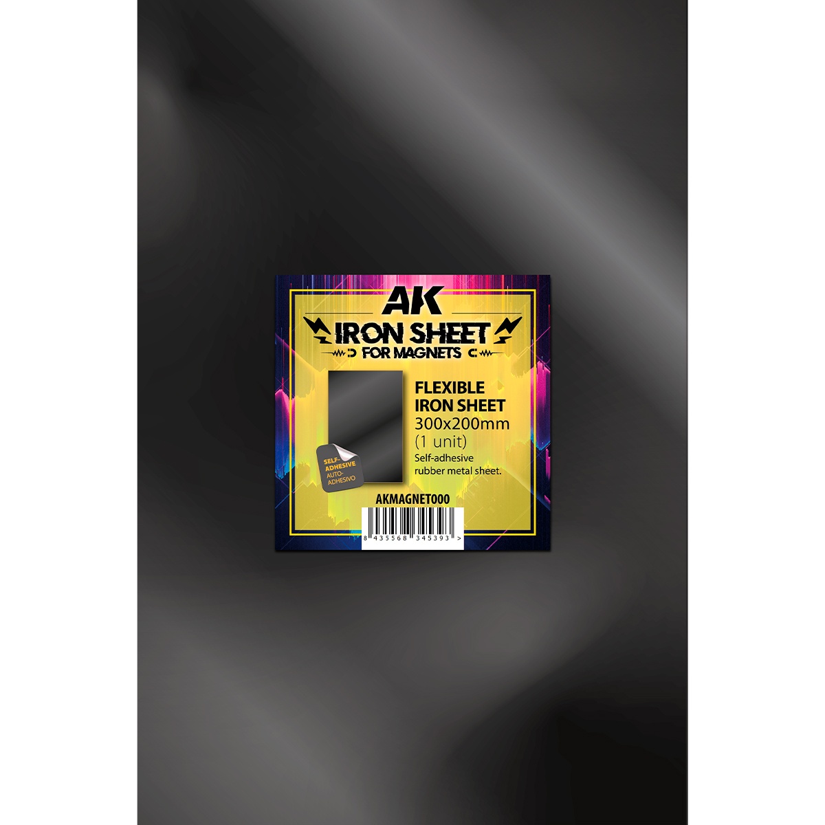 ak-interactive-l-mina-de-hierro-para-imanes-300x200-mm-piastra-in-ferro-per-basi image 1