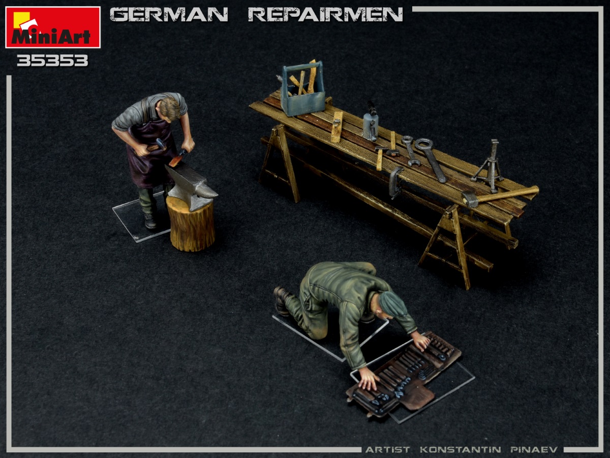 ak-interactive-1-35-german-repairmen-set-di-figurini-tedeschi-per-modellismo image 3