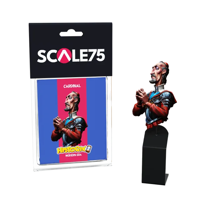 scale75-cardinal-busto-1-12-in-resina-di-alta-qualit-da-dipingere image 1
