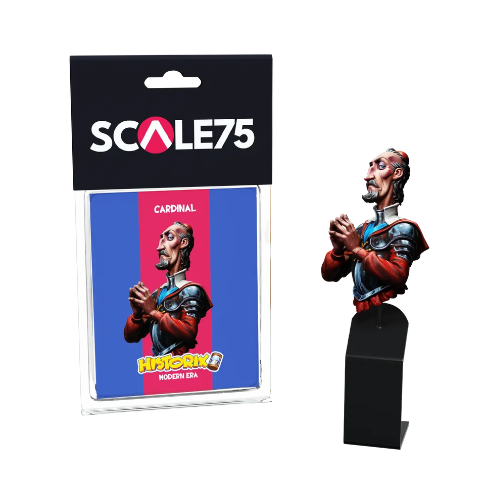 scale75-cardinal-busto-1-12-in-resina-di-alta-qualit-da-dipingere image 1