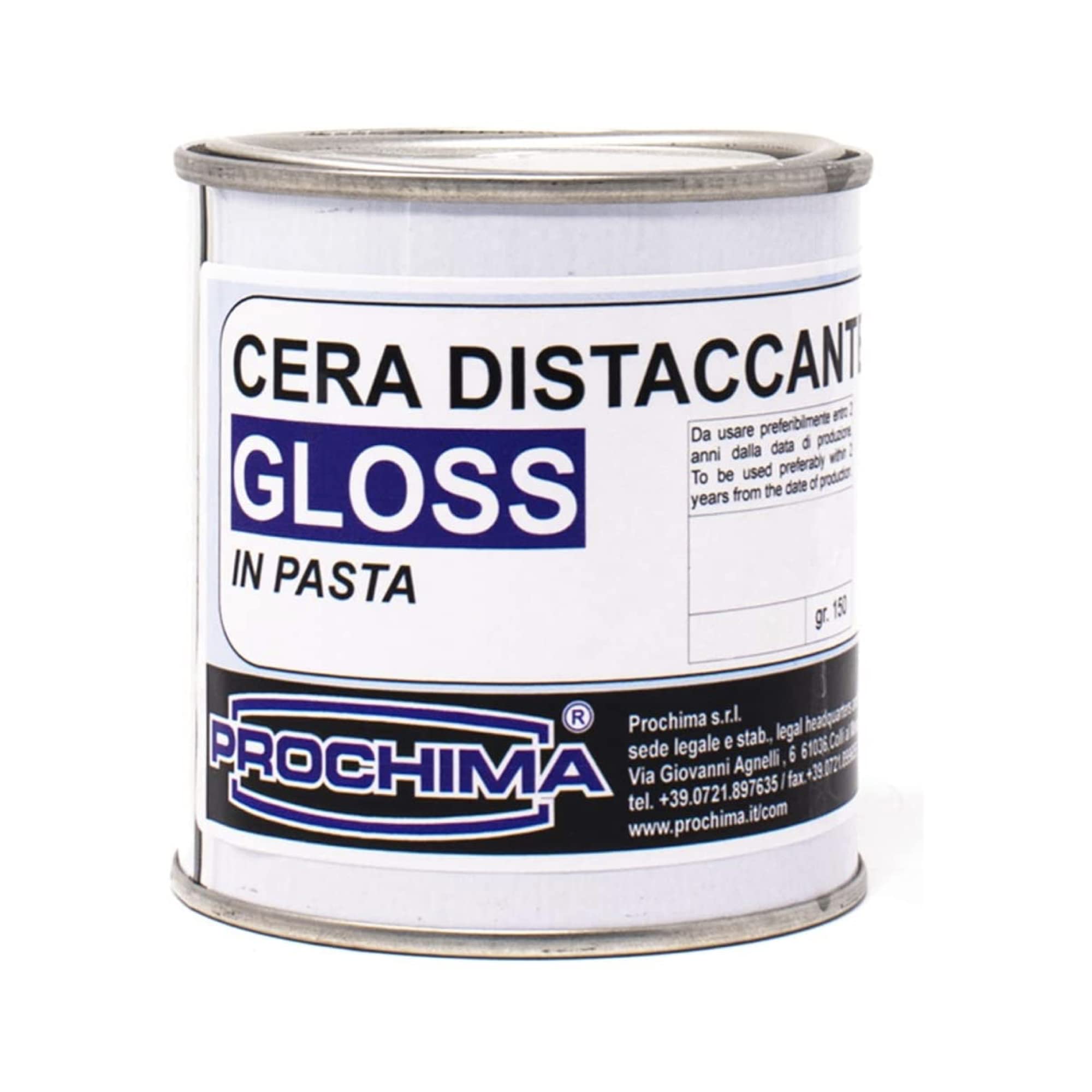 prochima-cera-gloss-distaccante-bianco-opaco-barattolo-150-gr image 1