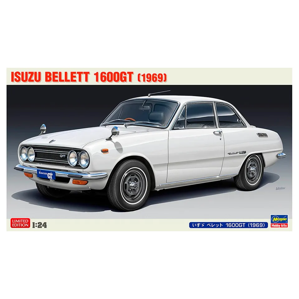 ak-interactive-1-24-isuzu-bellett-1600gt-1969-limited-edition-kit-di-modellismo image 1