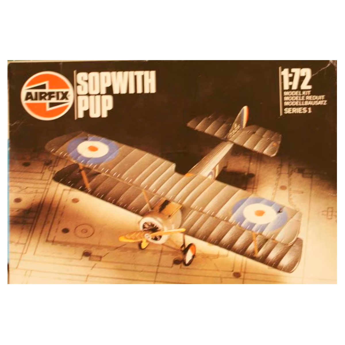 ak-interactive-sopwith-pup-1-72-kit-di-modellismo-aereo image 1