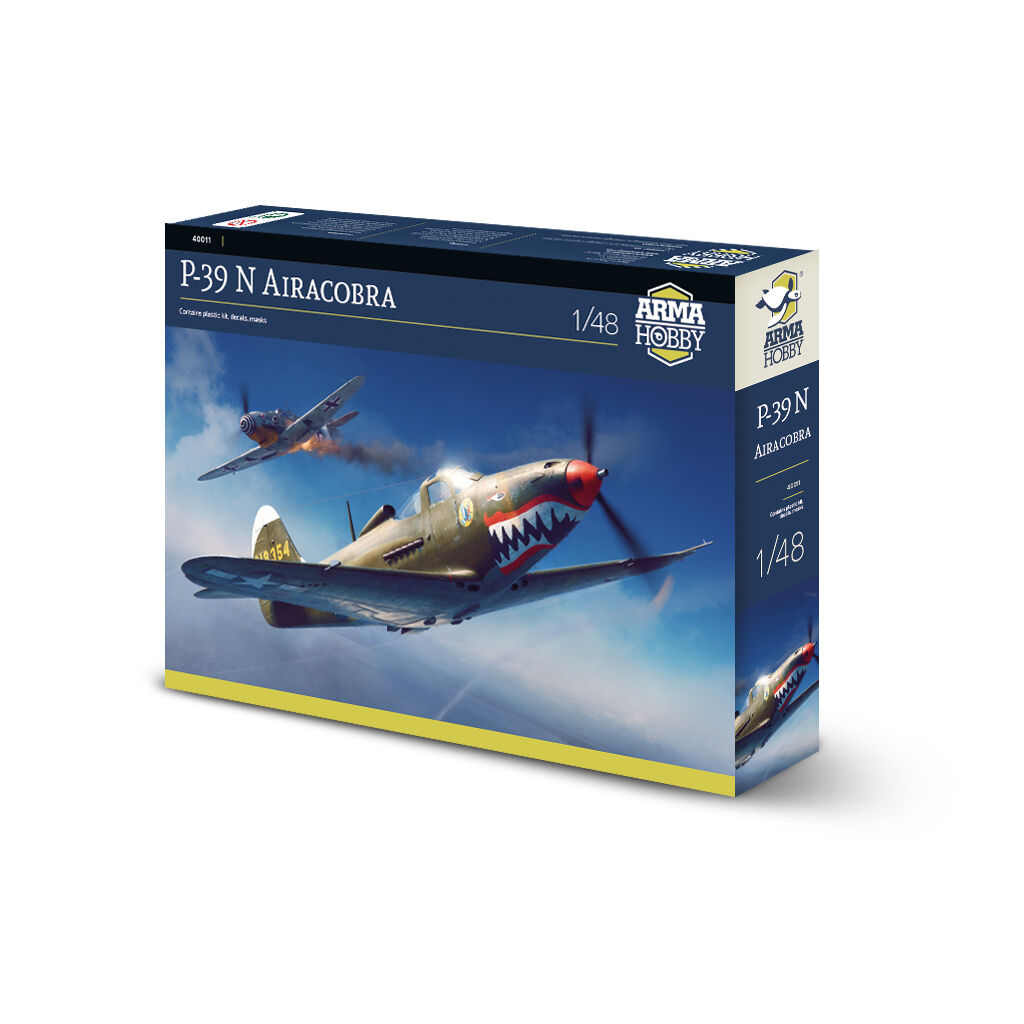 ak-interactive-p-39n-airacobra-kit-modellismo-aereo-scala-1-48 image 2