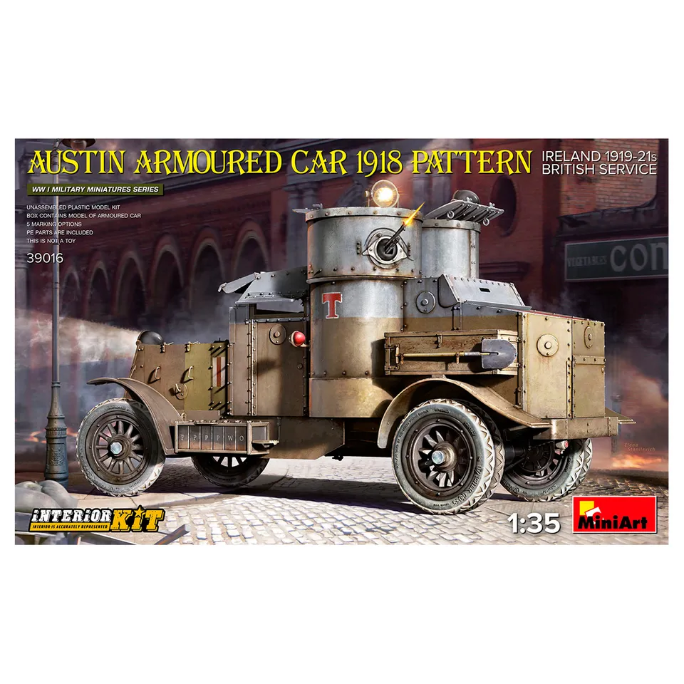 ak-interactive-1-35-austin-armoured-car-1918-pattern-ireland-1919-21-british-ser image 1